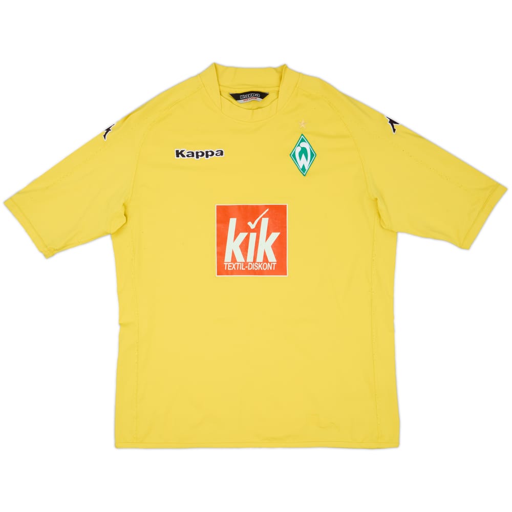 2005-06 Werder Bremen GK S/S Shirt - 7/10 - (3XL)