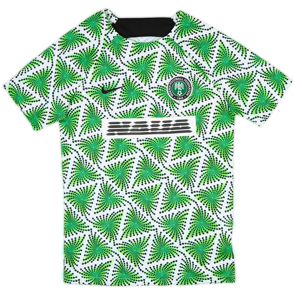 2022-24 Nigeria Nike Pre-Match Training Shirt - 9/10 - (S)