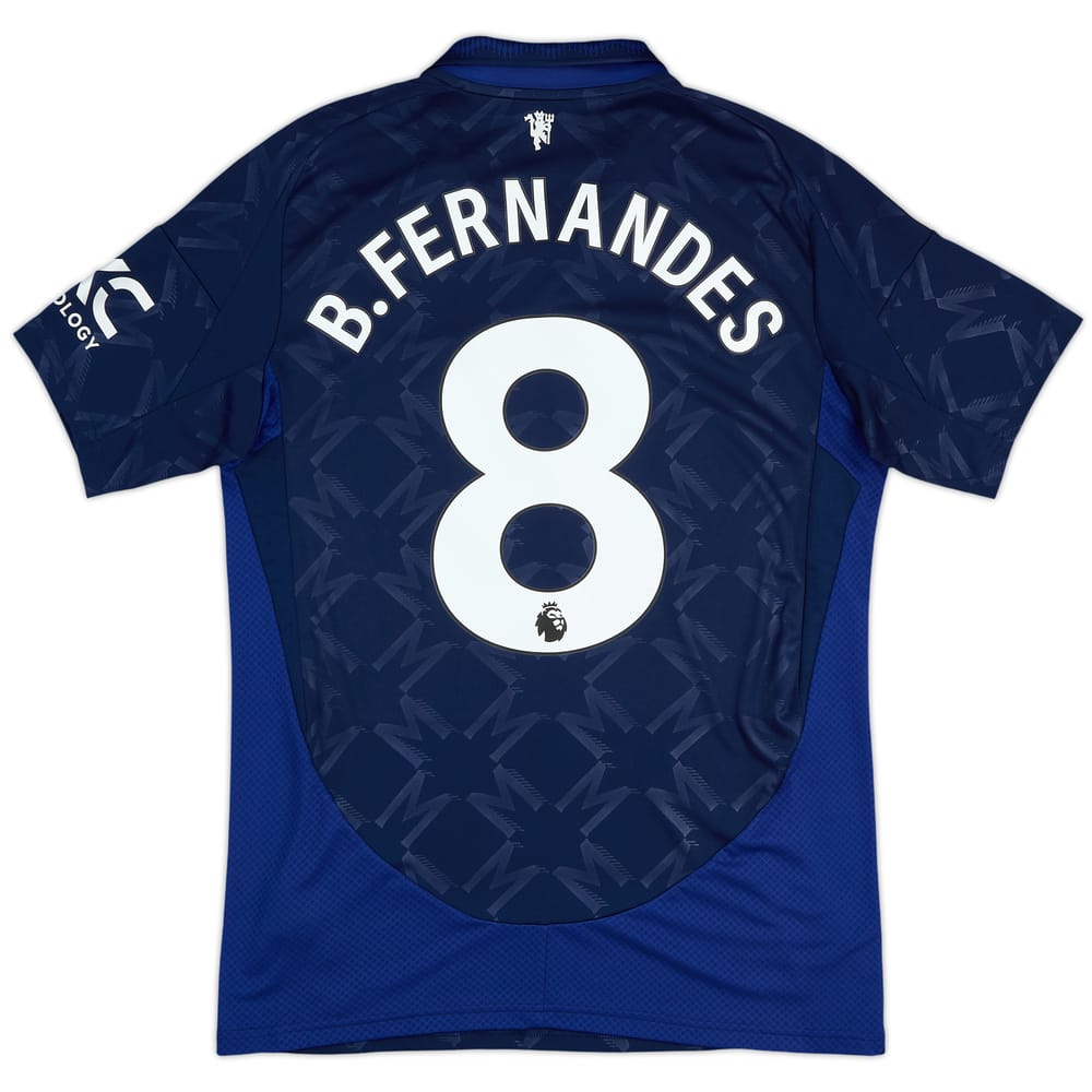 2024-25 Manchester United Away Shirt B.Fernandes #8 - 10/10 - (M)