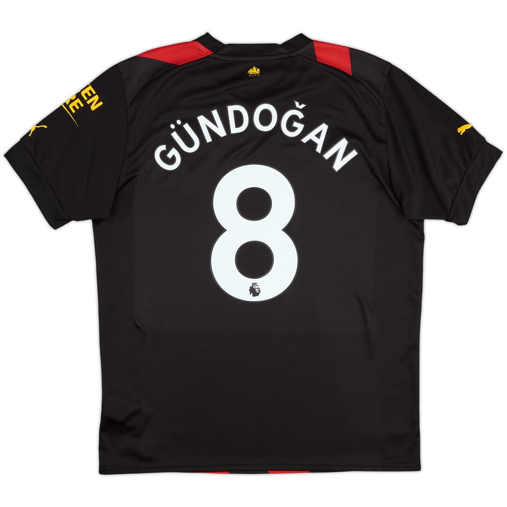 2022-23 Manchester City Away Shirt Gundogan #8 - 9/10 - (L)