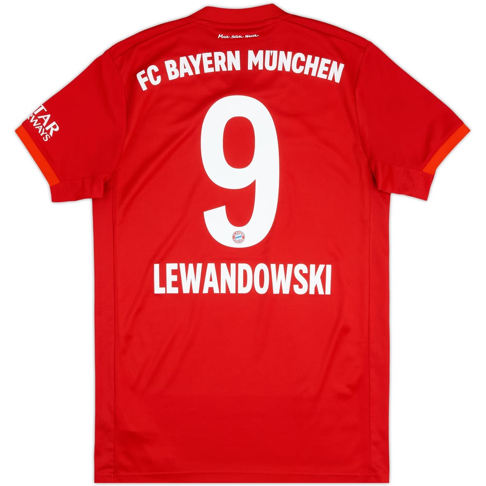 2019-20 Bayern Munich Home Shirt Lewandowski #9 - 8/10 - (S)