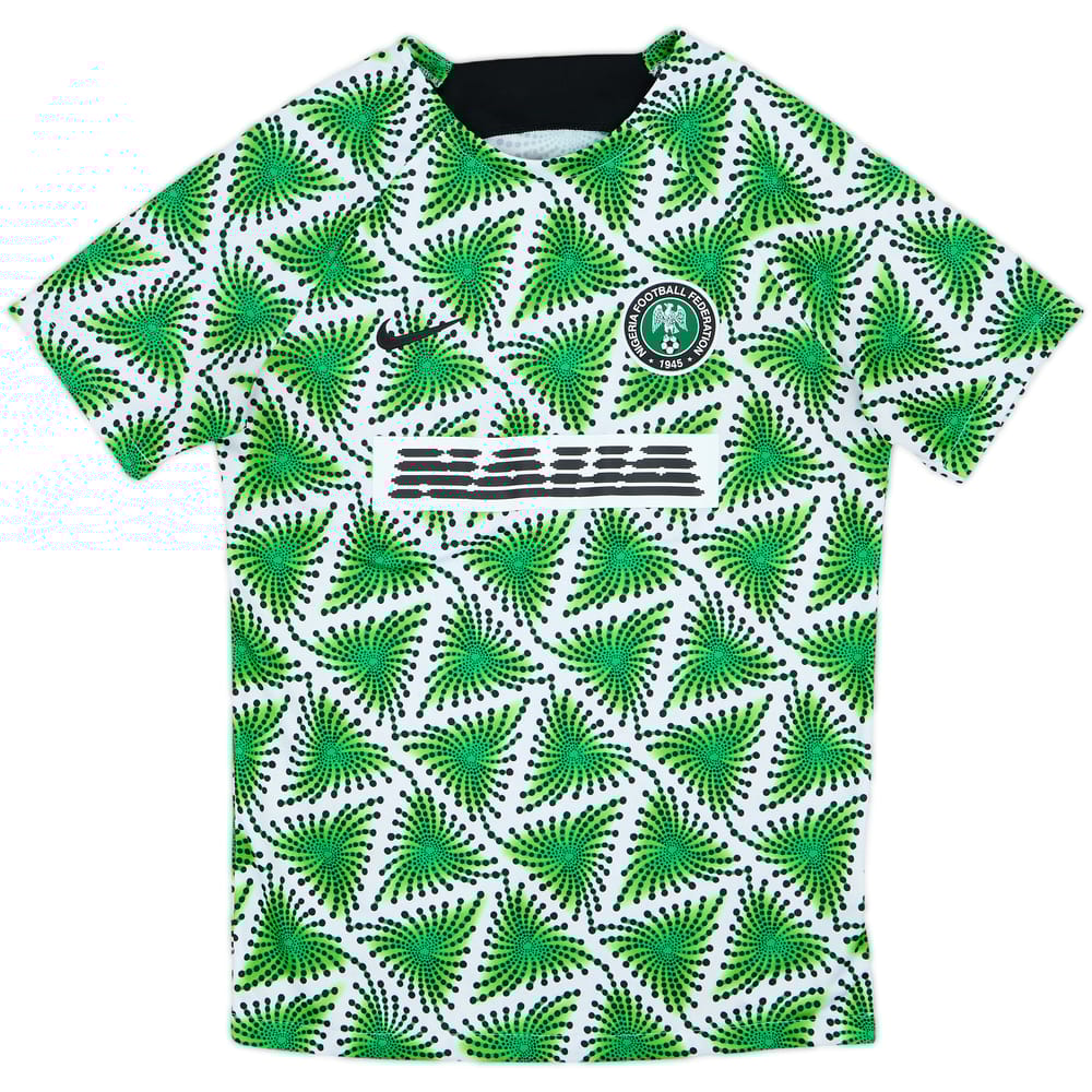 2022-24 Nigeria Nike Pre-Match Training Shirt - 9/10 - (S)