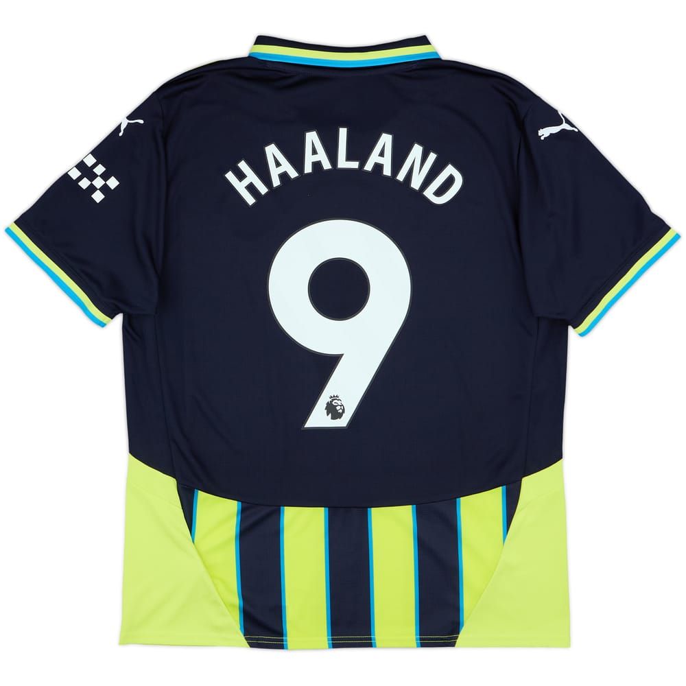 2024-25 Manchester City Away Shirt Haaland #9 - 10/10 - (L)