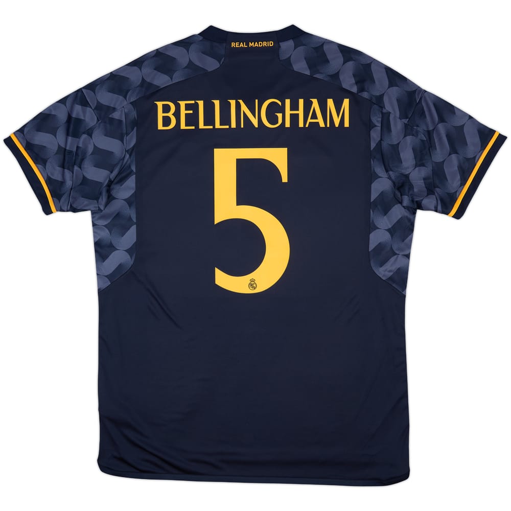 2023-24 Real Madrid Away Shirt Bellingham #5 - 10/10 - (XL)