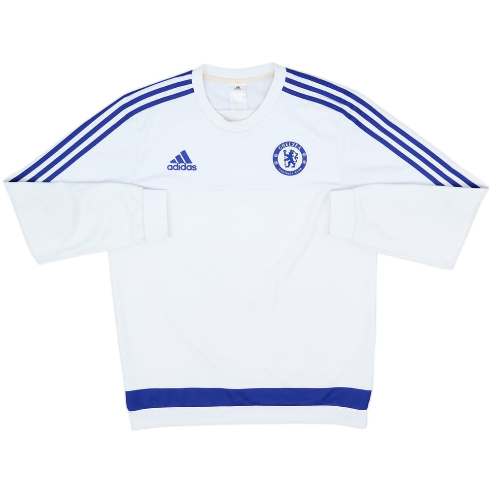 2015-16 Chelsea adidas Sweat Top - 8/10 - (M)