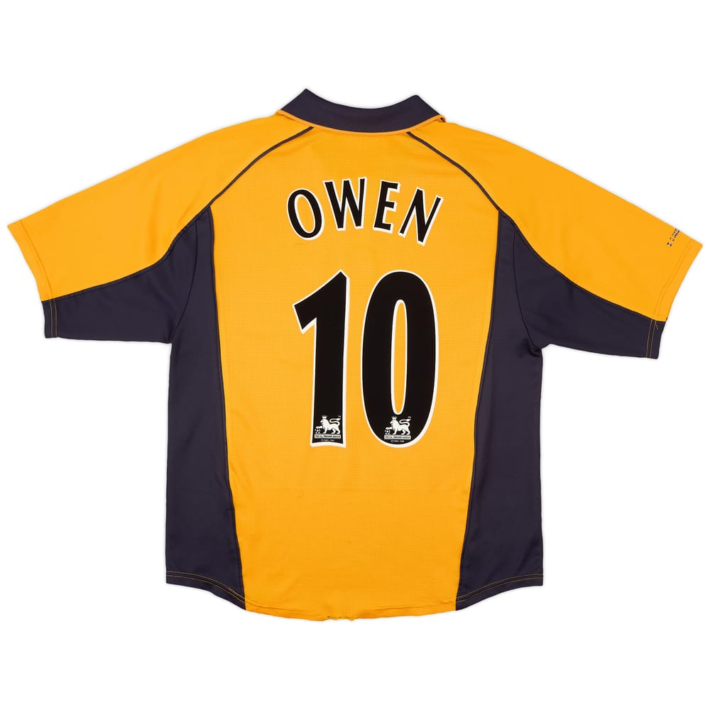 2000-02 Liverpool Away Shirt Owen #10 - 7/10 - (L)