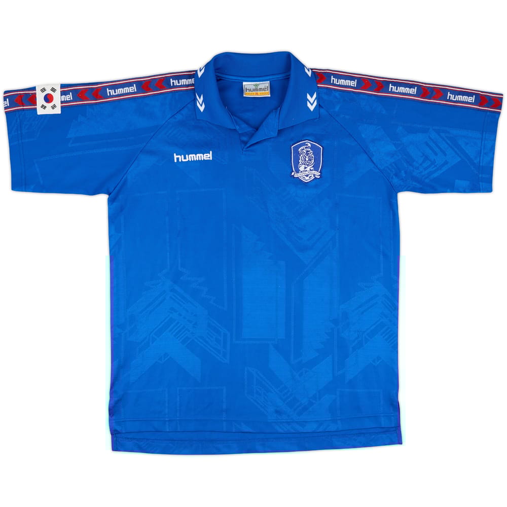 1998-00 Hummel Template Shirt S.K.Shin #15 (South Korea) - 8/10 - (XL)