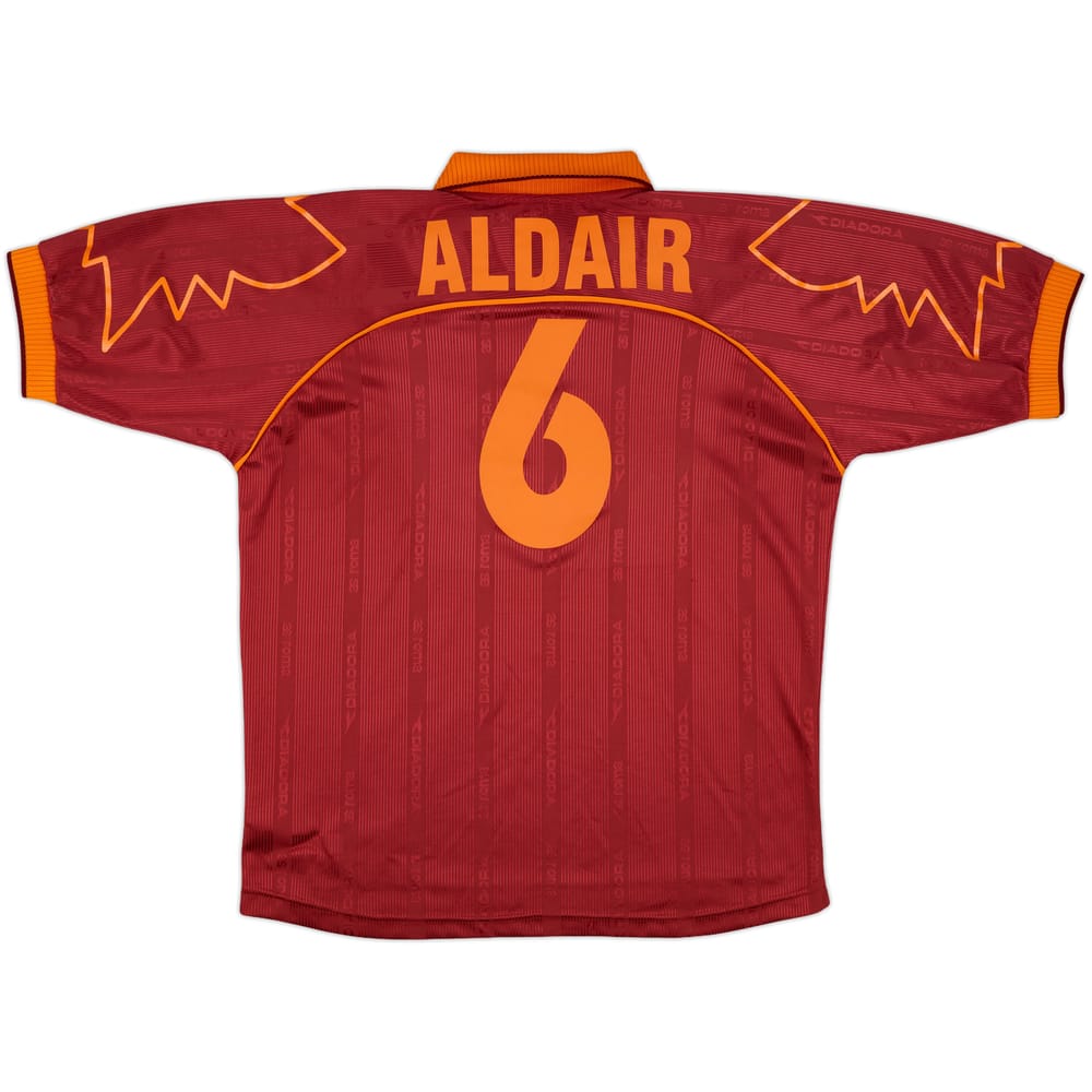 1999-00 Roma Home Shirt Aldair #6 - 7/10 - (XXL)