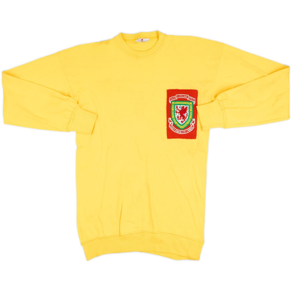 1970-71 Wales Youth Player Issue GK Shirt - 6/10 - (M)
