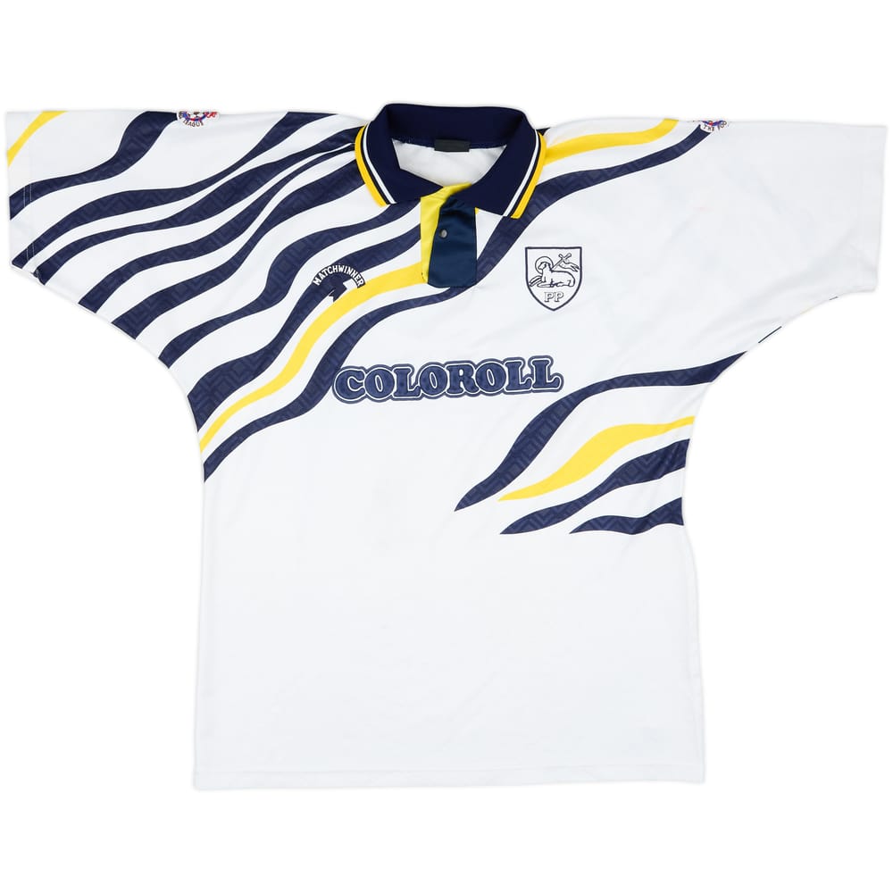 1992-93 Preston North End Match Issue Home Shirt #9