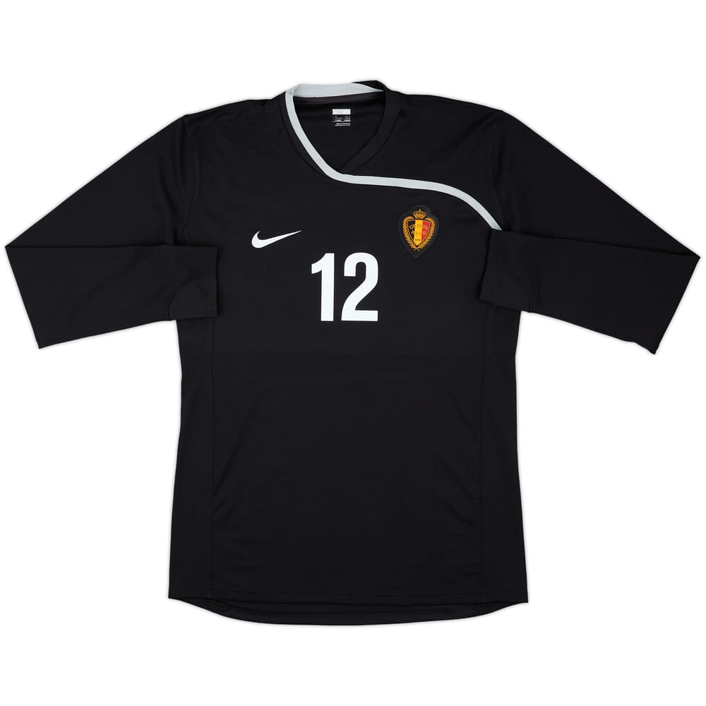 2008-09 Belgium Match Issue GK Shirt #12