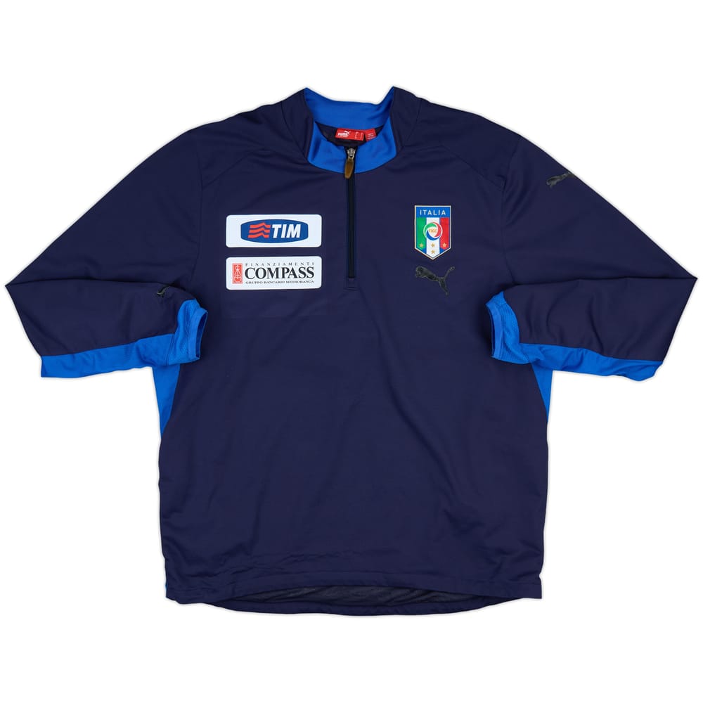 2006-08 Italy Puma 1/4 Zip Drill Top - 5/10 - (L)