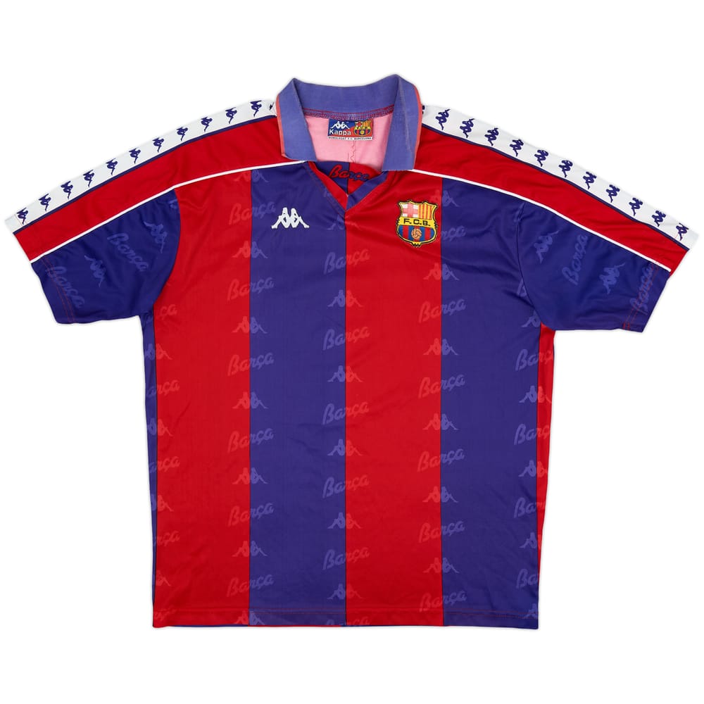 1992-95 Barcelona Home Shirt - 6/10 - (L)