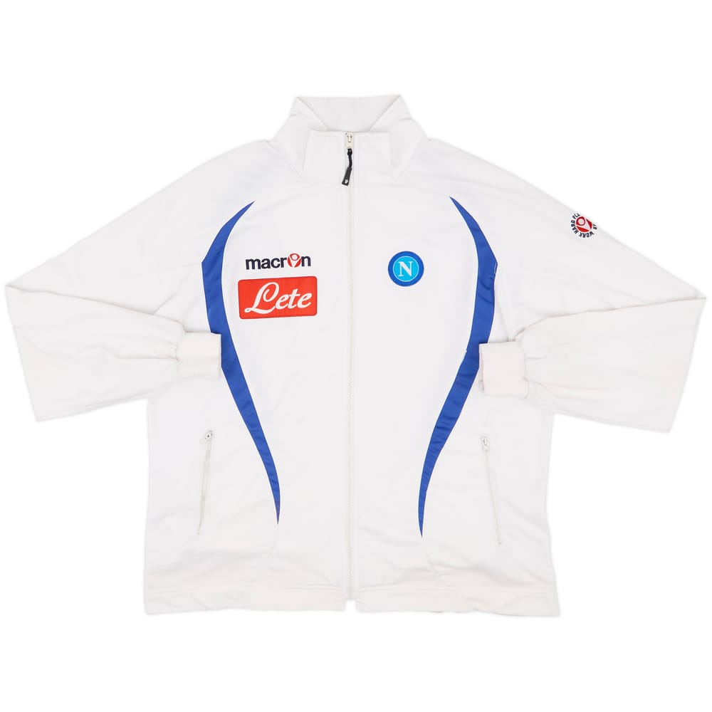 2009-10 Napoli Macron Track Jacket - 8/10 - (XL)