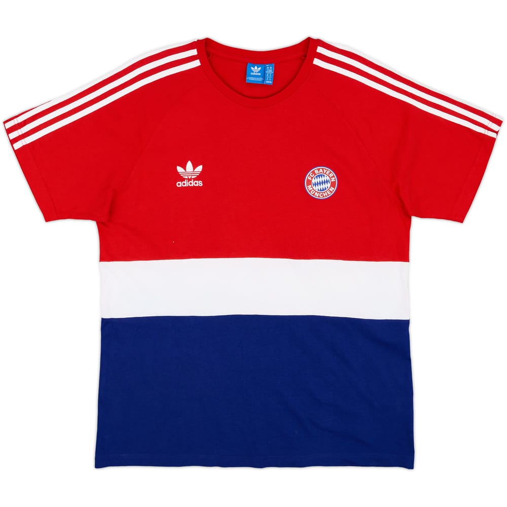 2016-17 Bayern Munich adidas Cotton Tee - 8/10 - (XL)