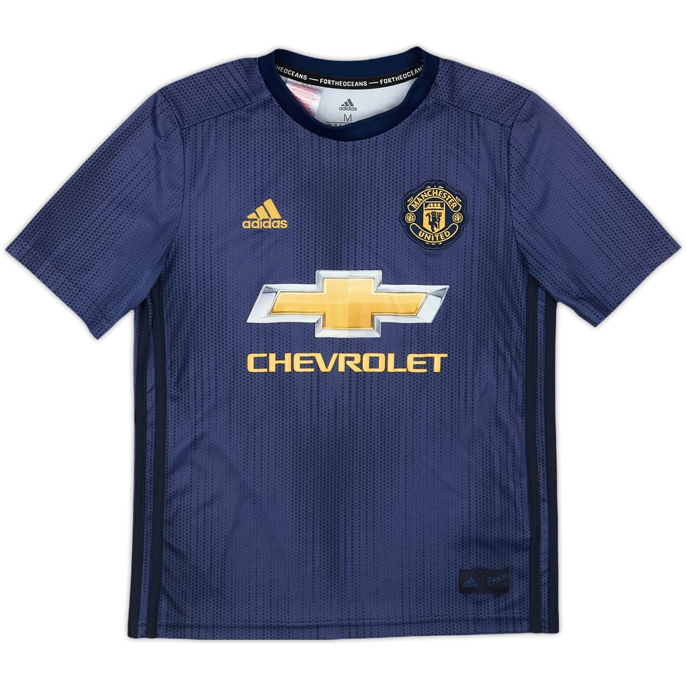 2018-19 Manchester United Third Shirt - 9/10 - (M.Boys)