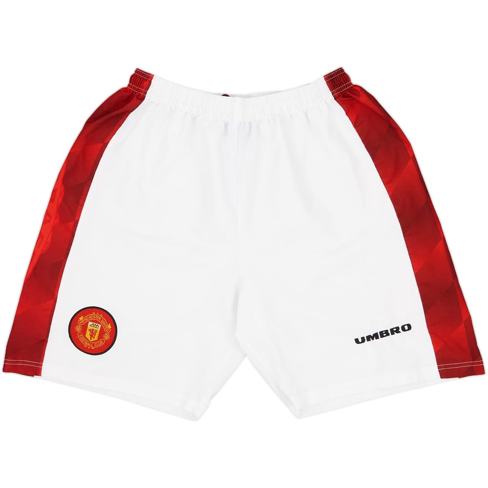 1996-97 Manchester United Home Shorts - 7/10 - (M)