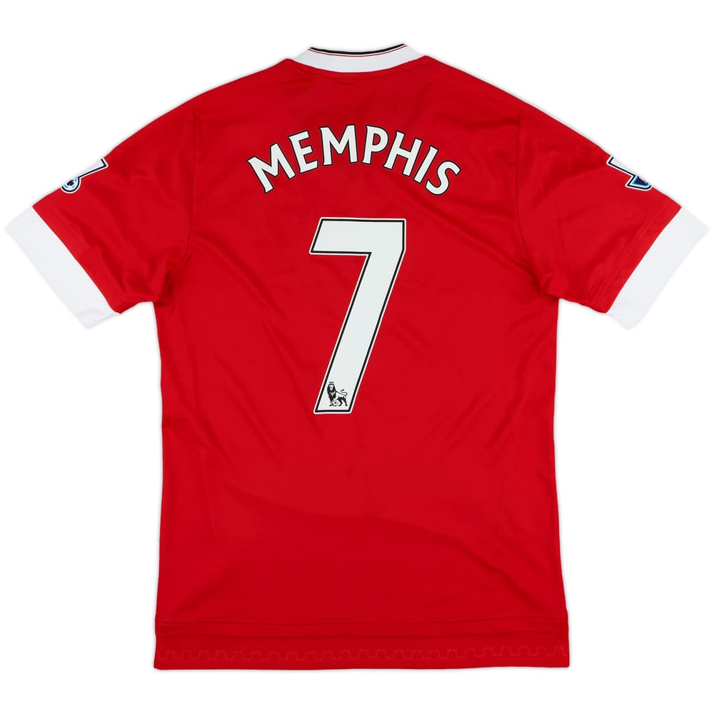 2015-16 Manchester United Home Shirt Depay #7 - 6/10 - (S)