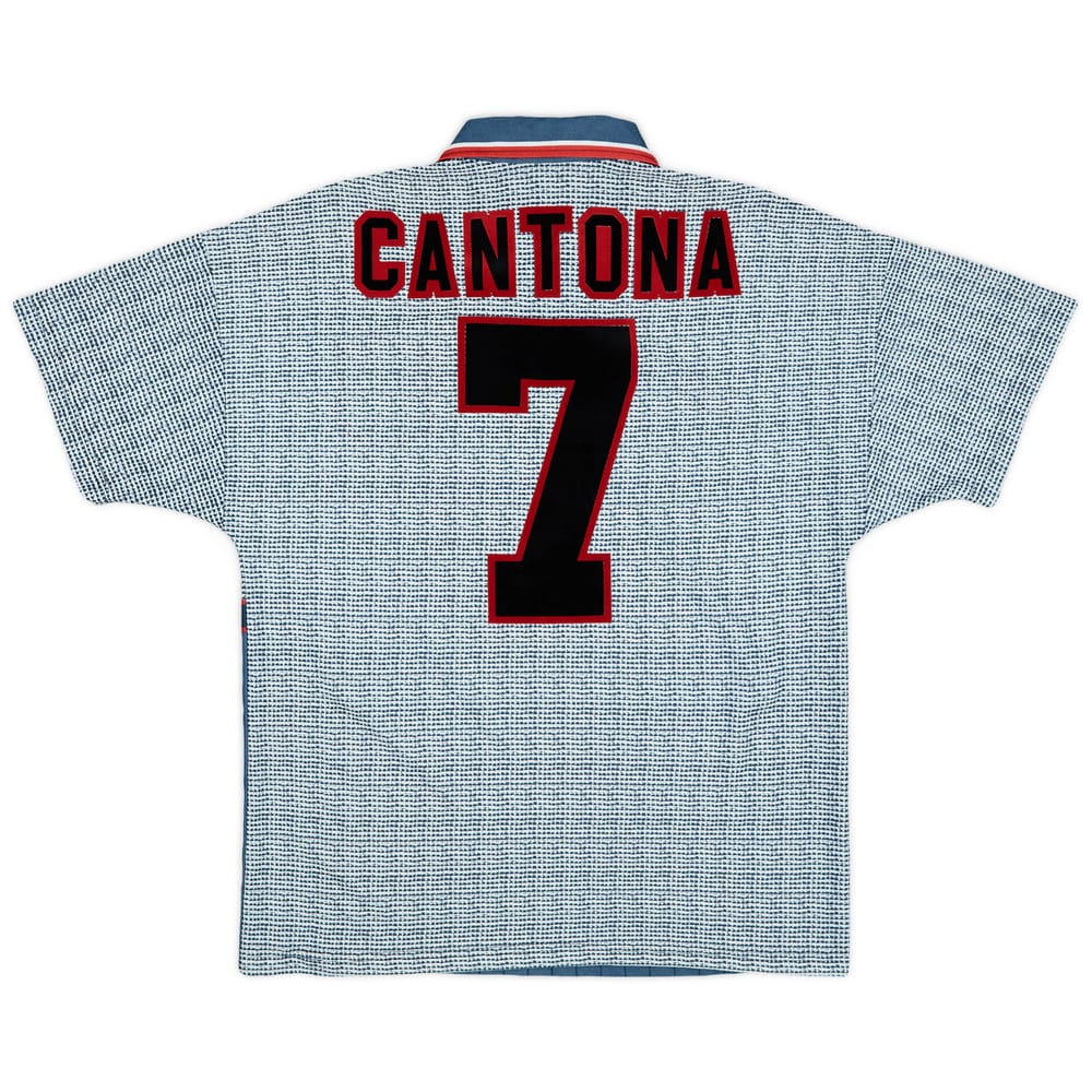 1995-96 Manchester United Away Shirt Cantona #7 - 7/10 - (M)