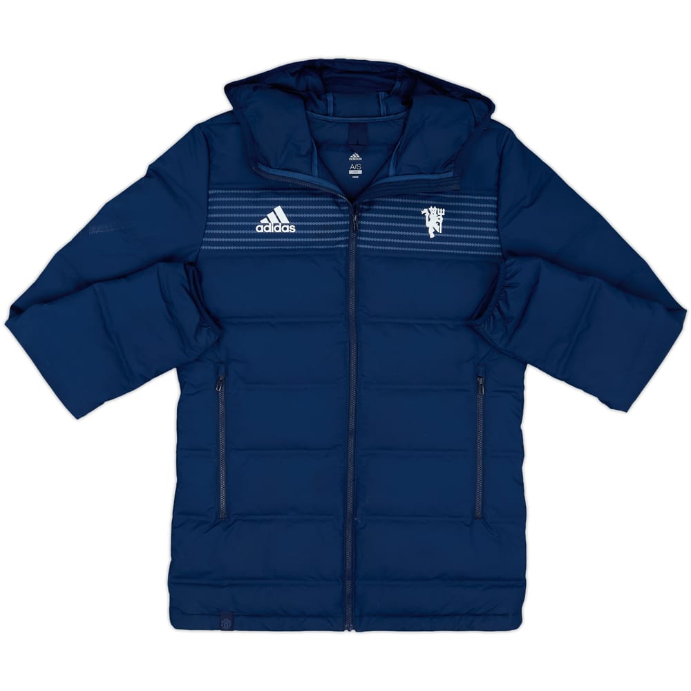 2018-19 Manchester United adidas Padded Bench Coat - 8/10 - (Women's S)