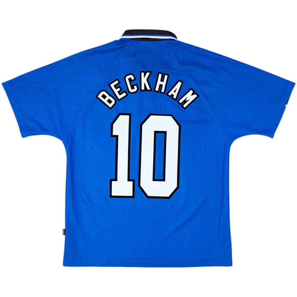 1996-98 Manchester United Third Shirt Beckham #10 - 9/10 - (M)