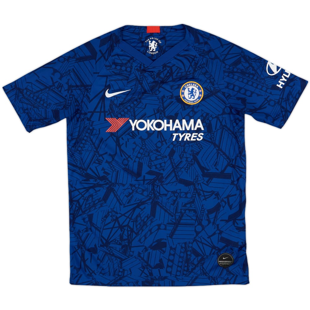 2019-20 Chelsea Home Shirt - 9/10 - (XL.Boys)