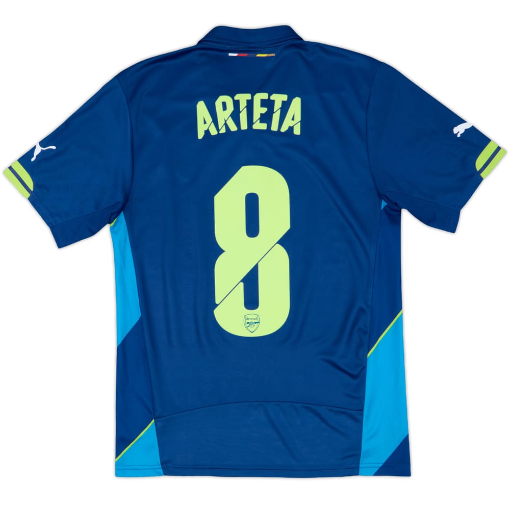 2014-15 Arsenal Third Shirt Arteta #8 - 10/10 - (XS)