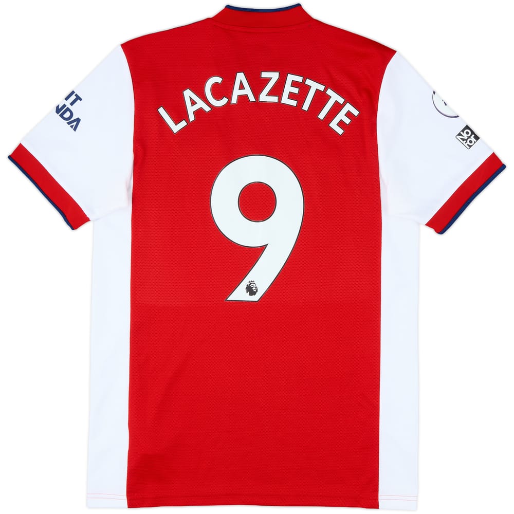 2021-22 Arsenal Home Shirt Lacazette #9 - 9/10 - (M)