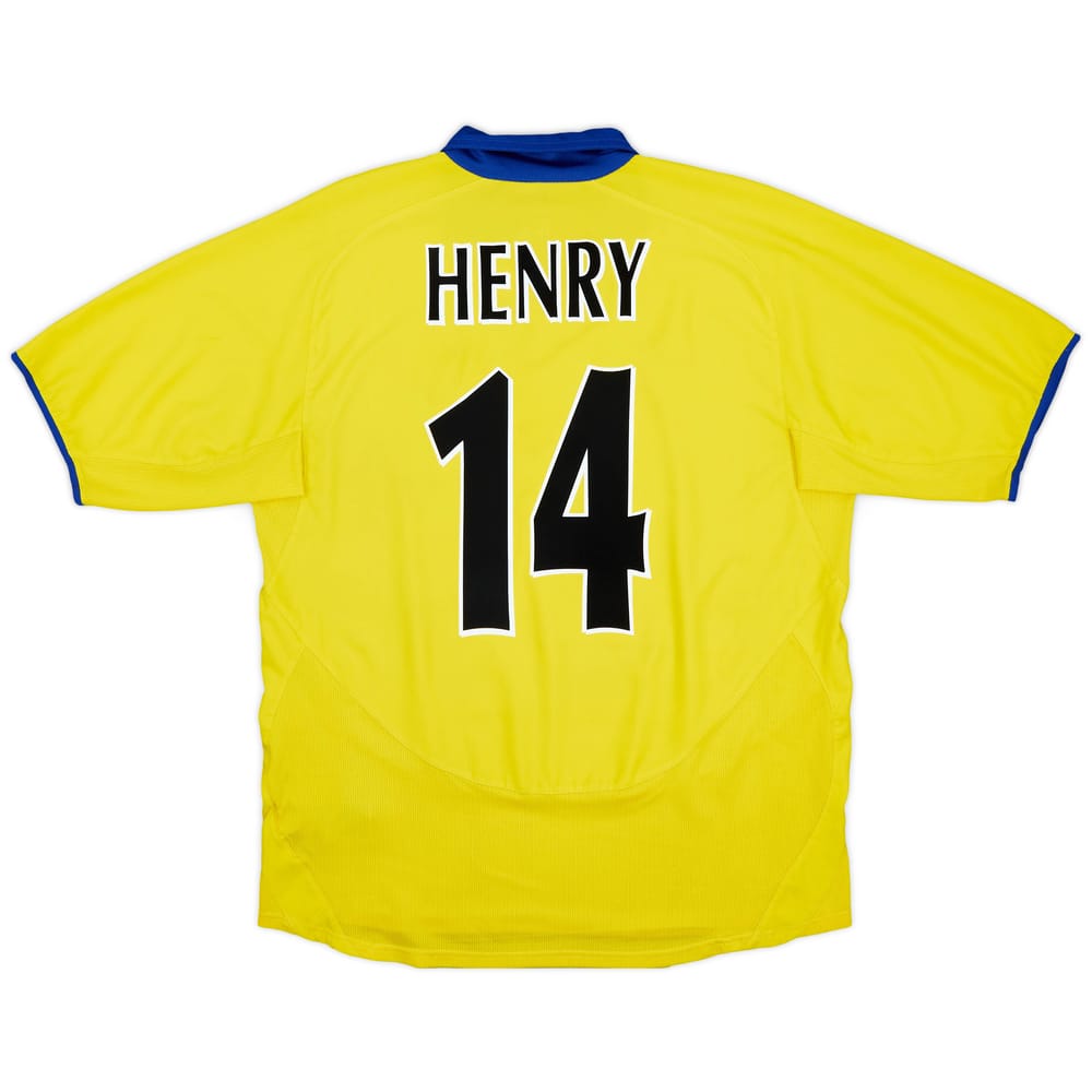 2003-05 Arsenal Away Shirt Henry #14 - 7/10 - (M)