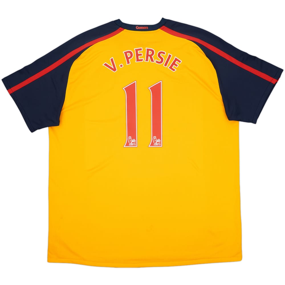 2008-09 Arsenal Away Shirt V.Persie #11 - 7/10 - (XXL)