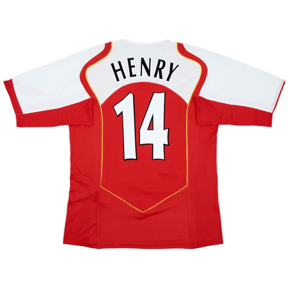 2004-05 Arsenal Home Shirt Henry #14 - 8/10 - (L)
