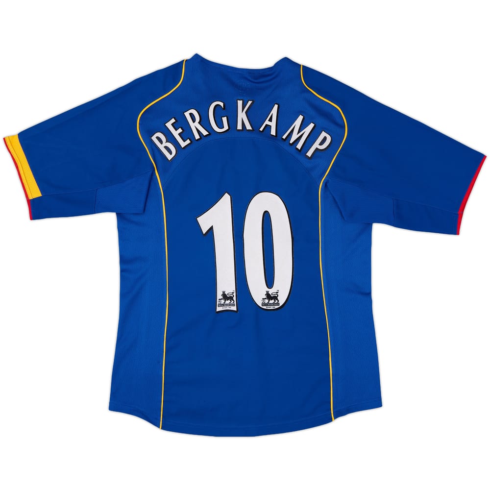 2004-06 Arsenal Away Shirt Bergkamp #10 - 7/10 - (S)