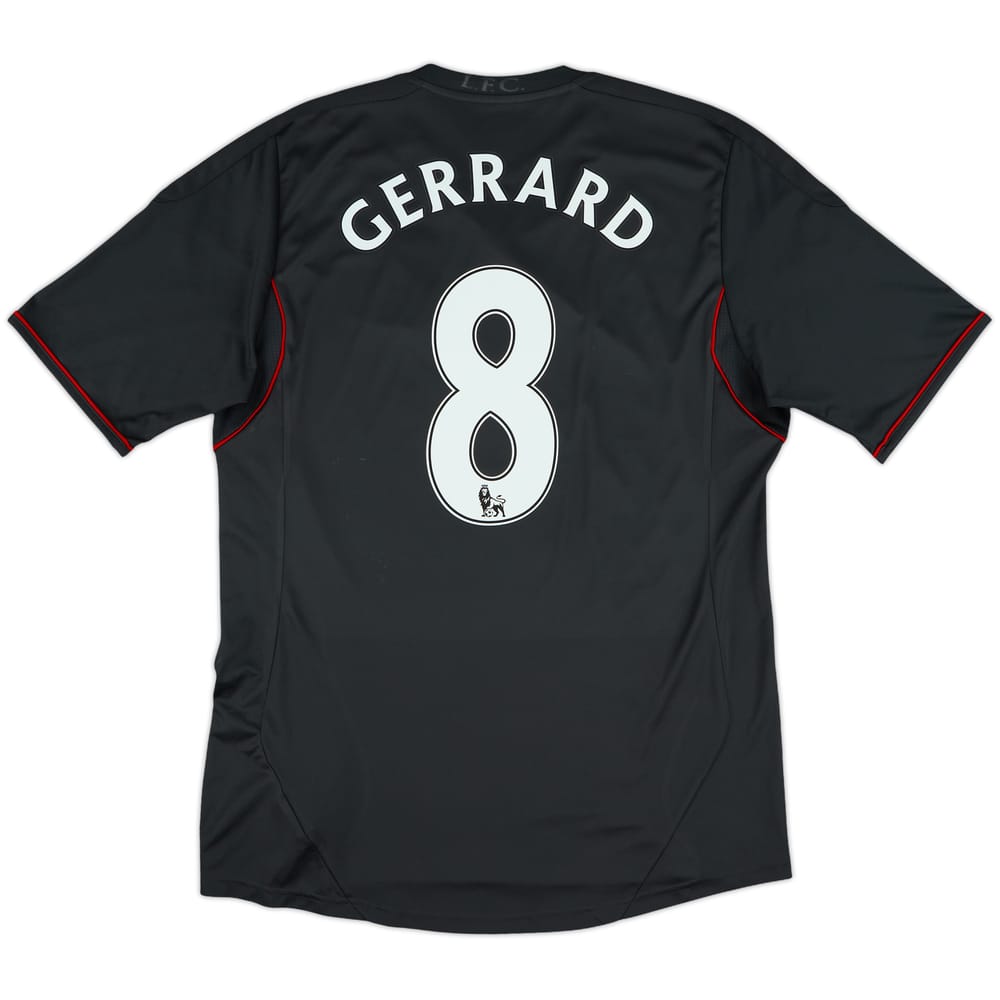 2011-12 Liverpool Away Shirt Gerrard #8 - 7/10 - (M)