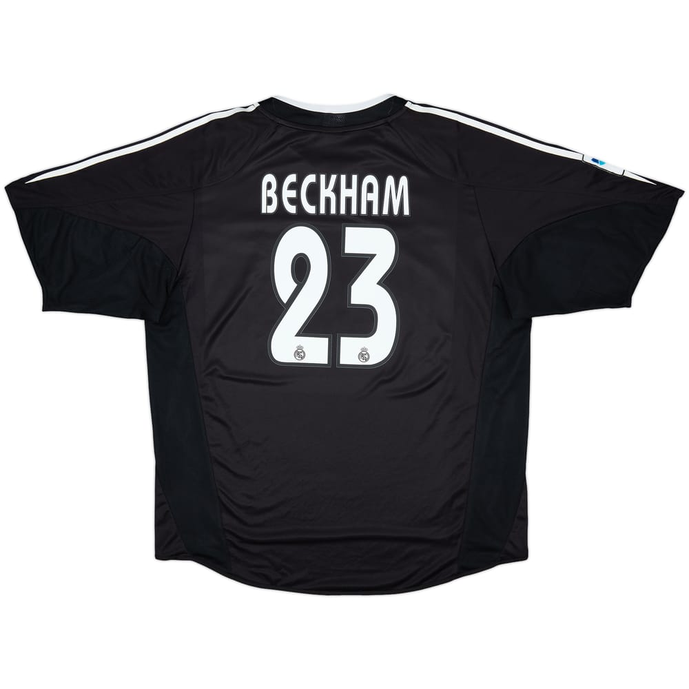 2004-05 Real Madrid Away Shirt Beckham #23 - 8/10 - (XL)