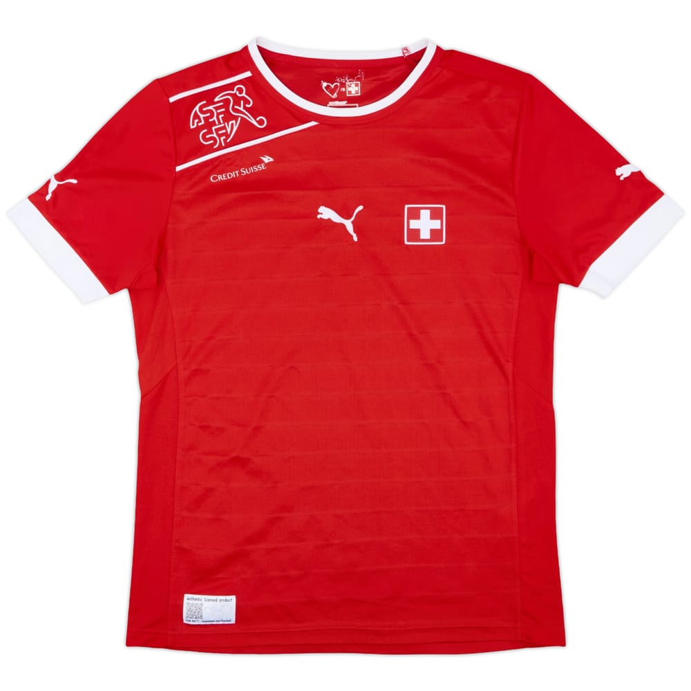 2012-13 Switzerland Home Shirt - 9/10 - (M)