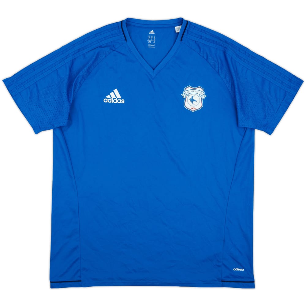 2018-19 Cardiff City adidas Training Shirt - 10/10 - (XL)
