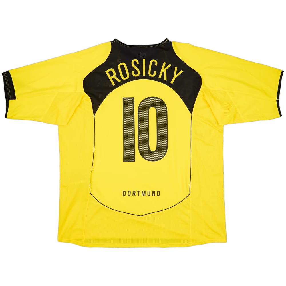 2004-05 Borussia Dortmund Home Shirt Rosicky #10 - 9/10 - (XXL)