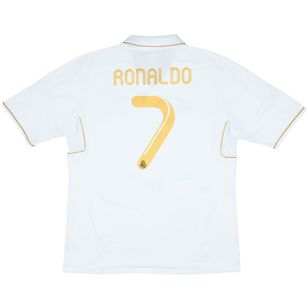 2011-12 Real Madrid Home Shirt Ronaldo #7 - 6/10 - (XL)