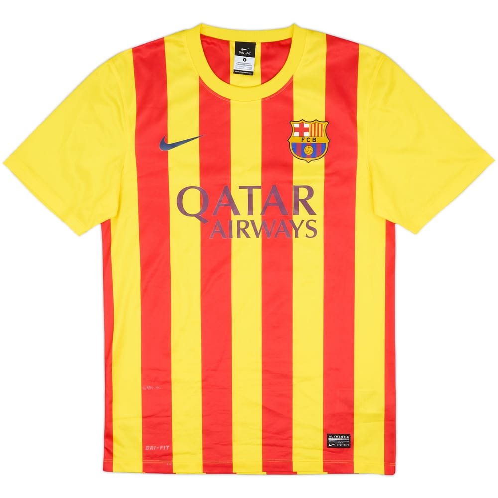 2013-15 Barcelona Basic Away Shirt - 7/10 - (S)