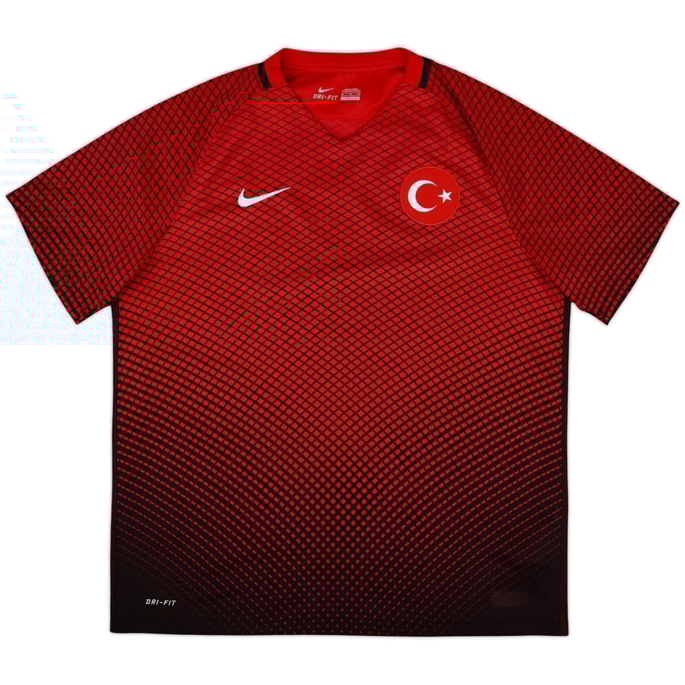2016-17 Turkey Home Shirt - 8/10 - (XL)