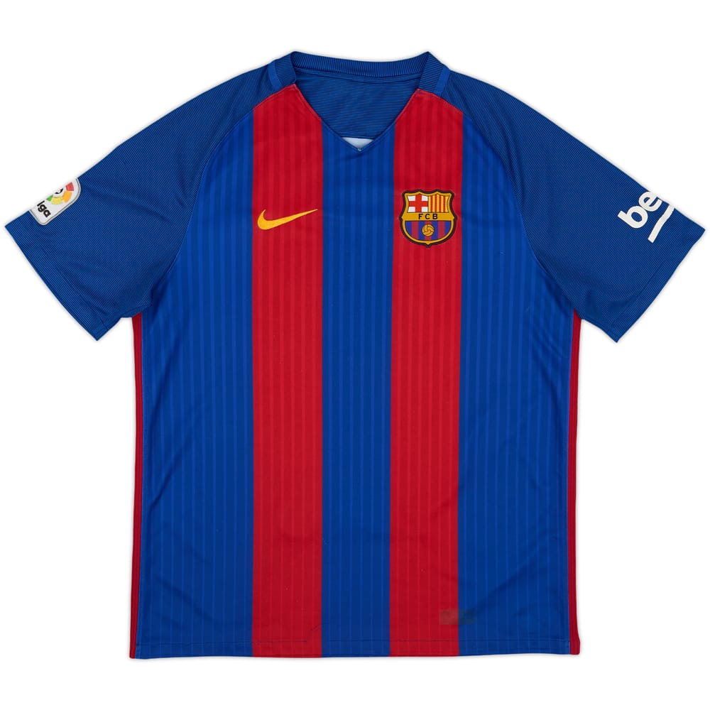 2016-17 Barcelona Home Shirt - 5/10 - (L)