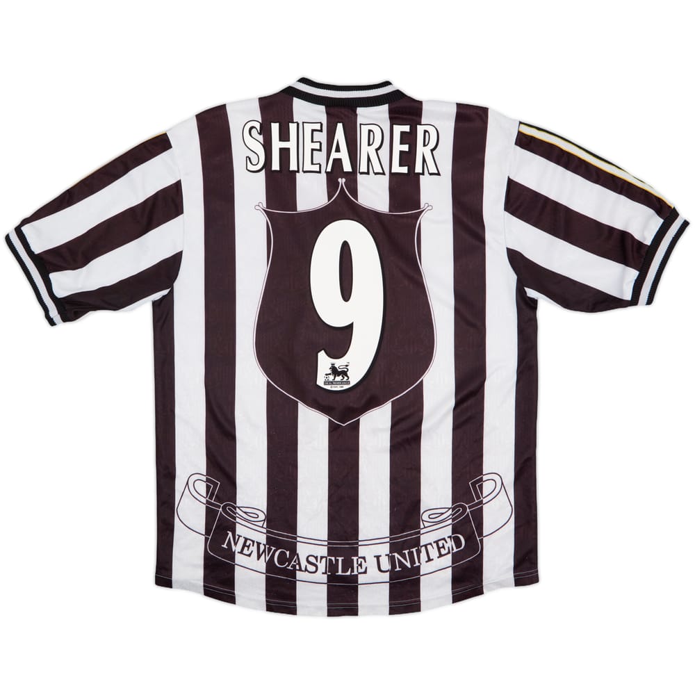 1997-99 Newcastle Home Shirt Shearer #9 - 7/10 - (L)