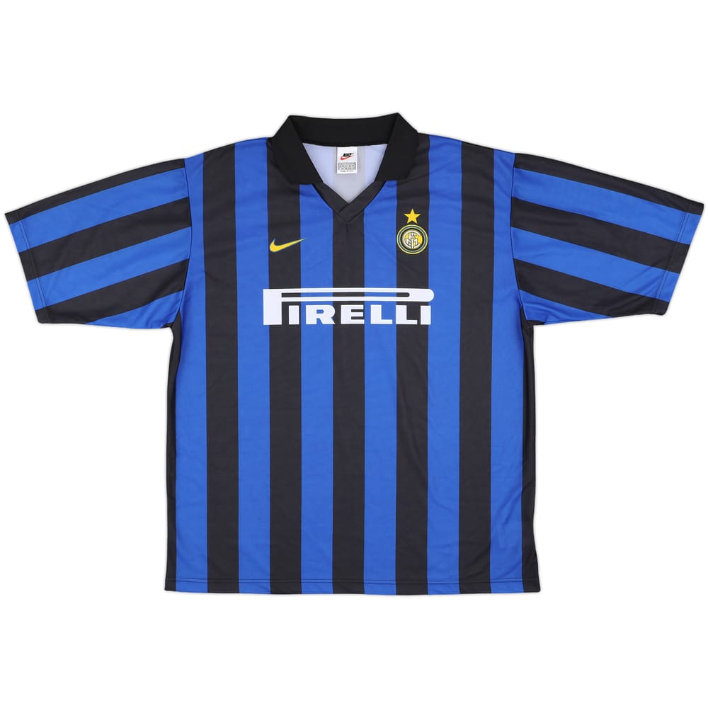 1998-99 Inter Milan Basic Home Shirt - 9/10 - (XL)
