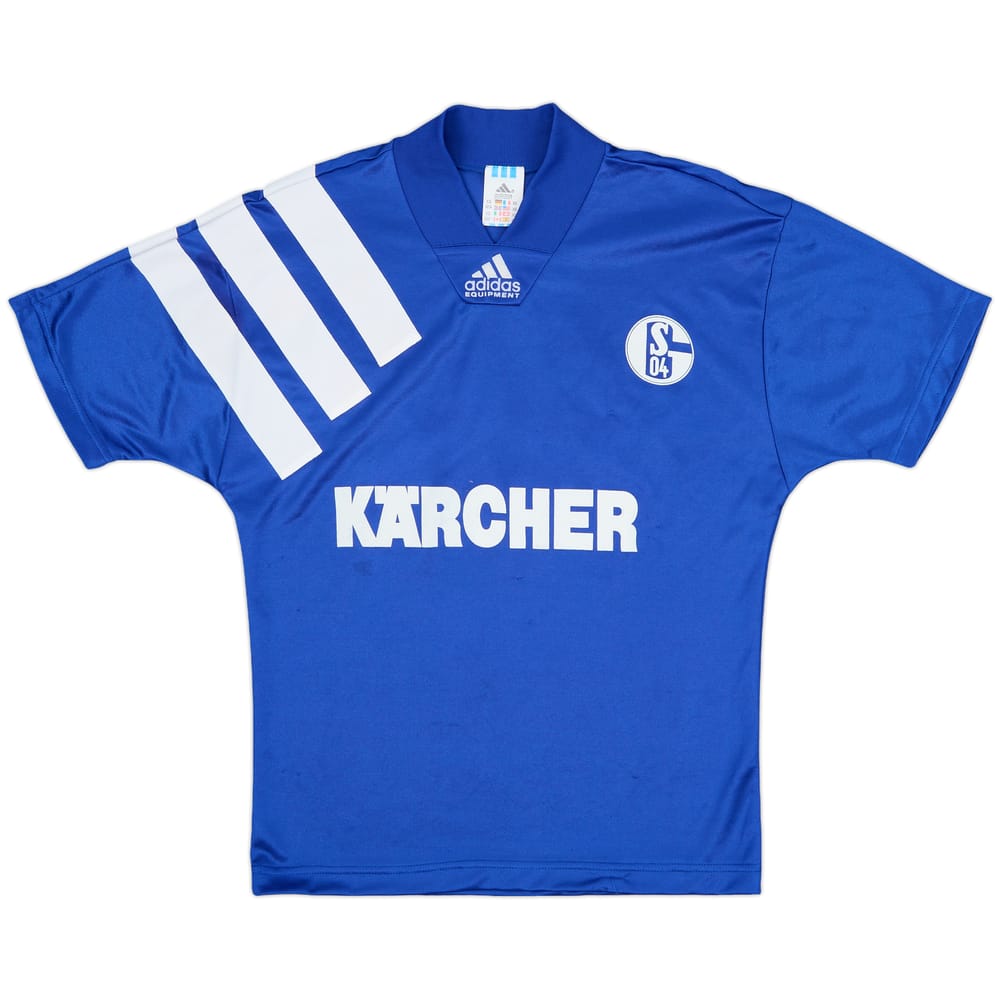 1994-96 Schalke Home Shirt - 8/10 - (L.Boys)