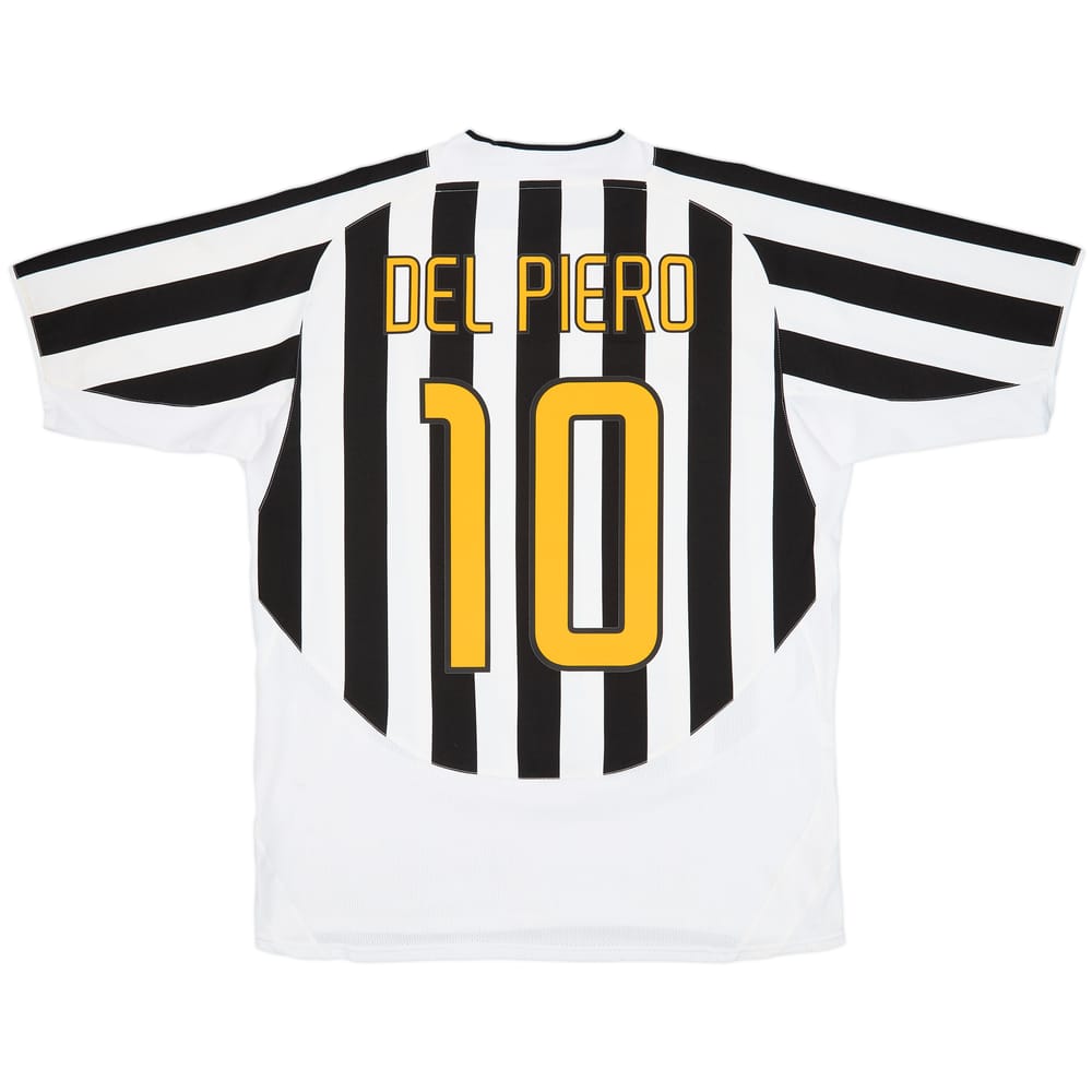 2003-04 Juventus Home Shirt Del Piero #10 - 6/10 - (L)