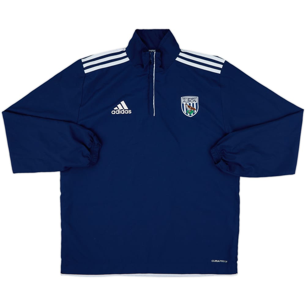 2011-12 West Brom adidas 1/4 Zip Drill Top - 7/10 - (XL.Boys)