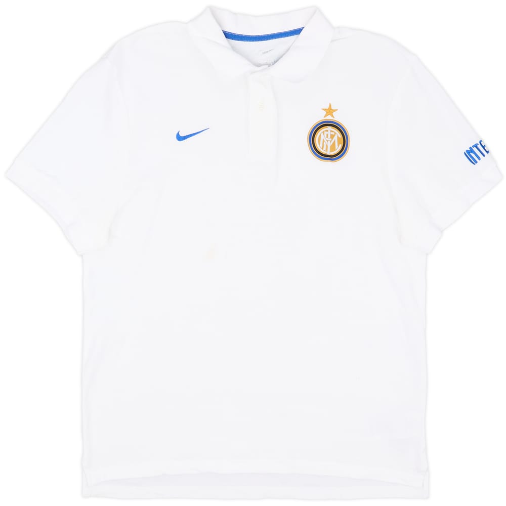 2011-12 Inter Milan Nike Polo Shirt - 8/10 - (XL)