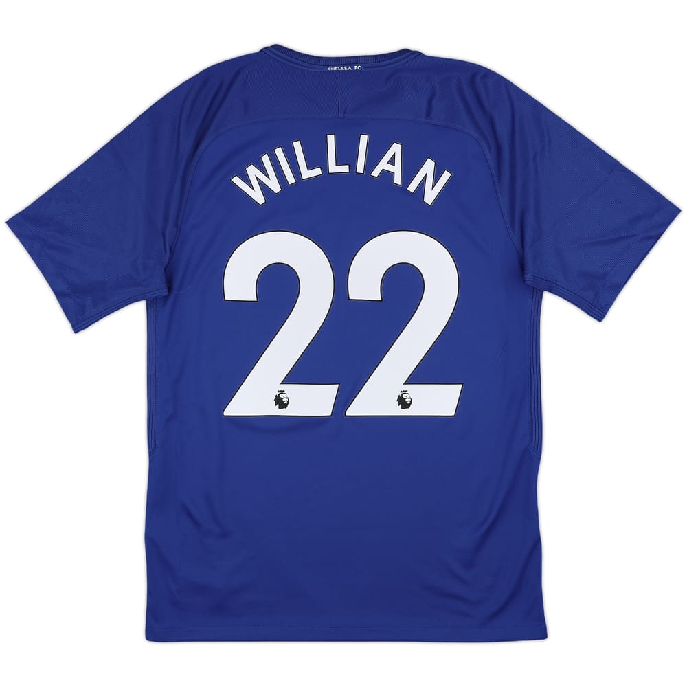 2017-18 Chelsea Home Shirt Willian #22 - 9/10 - (M)