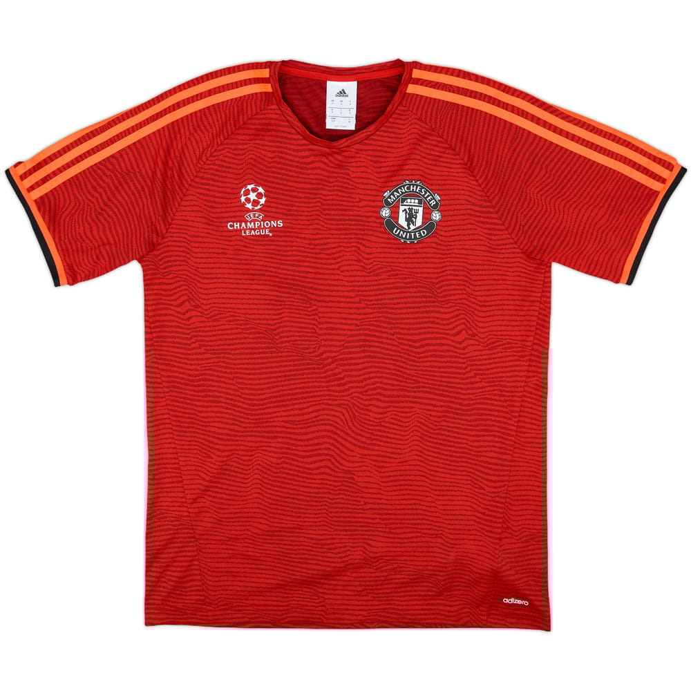2015-16 Manchester United adidas CL Training Shirt - 9/10 - (S)
