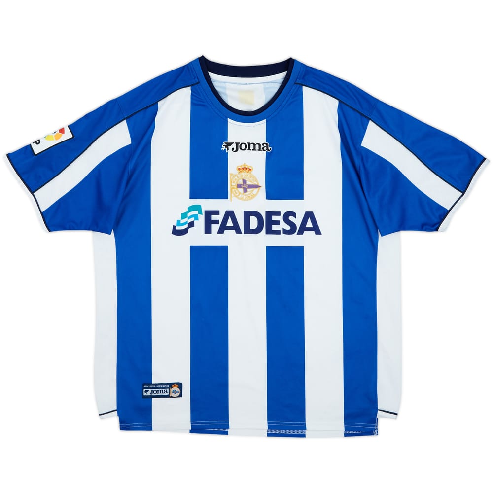 2002-03 Deportivo Home Shirt - 8/10 - (XL)